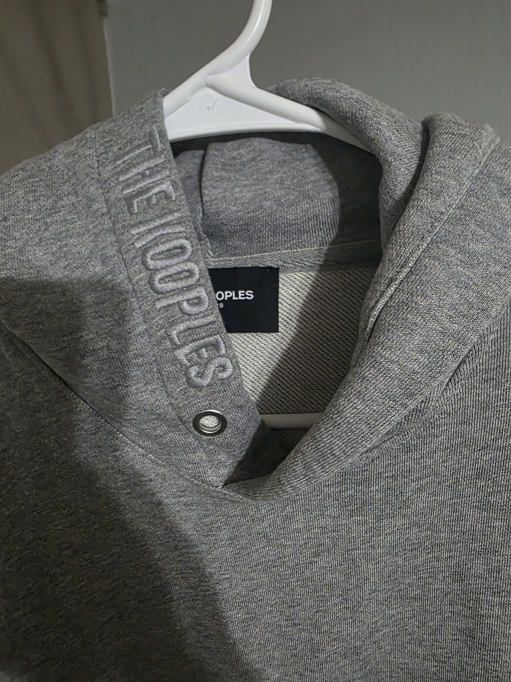 THE KOOPLES Men's Gray Hooded Sweatshirt
